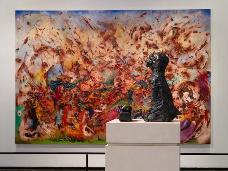 The Alchemist, Installation view.