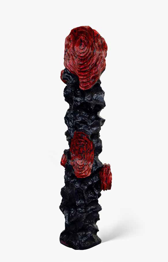 Rouzbeh Sharif, Stone Flower, 2024