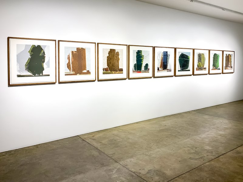 An Exhibition of Two Series of Works By Davood Emdadian, installation view