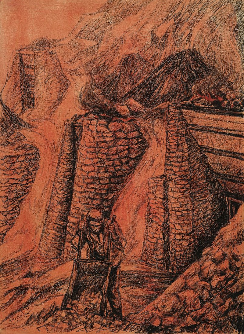 Samila Amirebrahimi, Gachsar Brick Kiln, 1989
