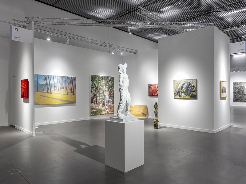 Installation view.