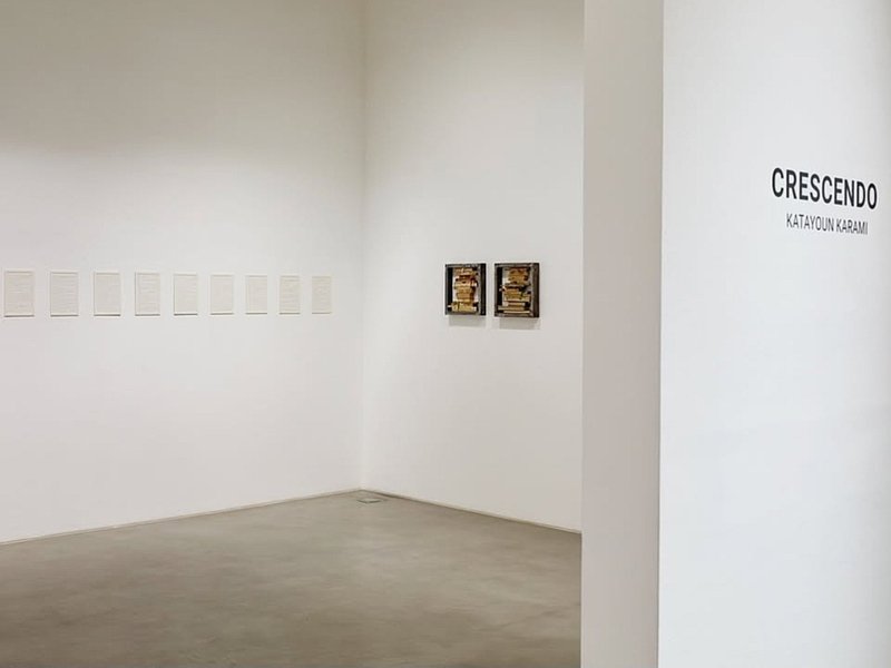 Crescendo, installation view