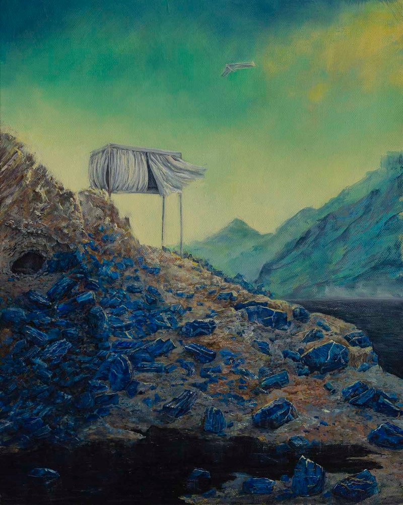 Zahra Ghyasi, The Exile’s Lament, Nasir Khusraw, 2020