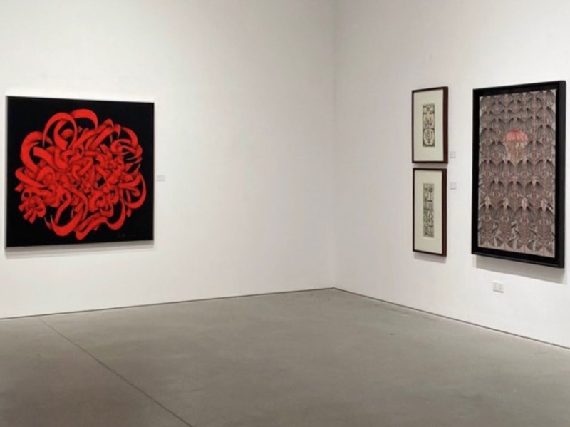 A Rare Collection of Iranian Modern Art, installation view