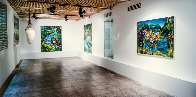 بیکرانگی، نمای چیدمان