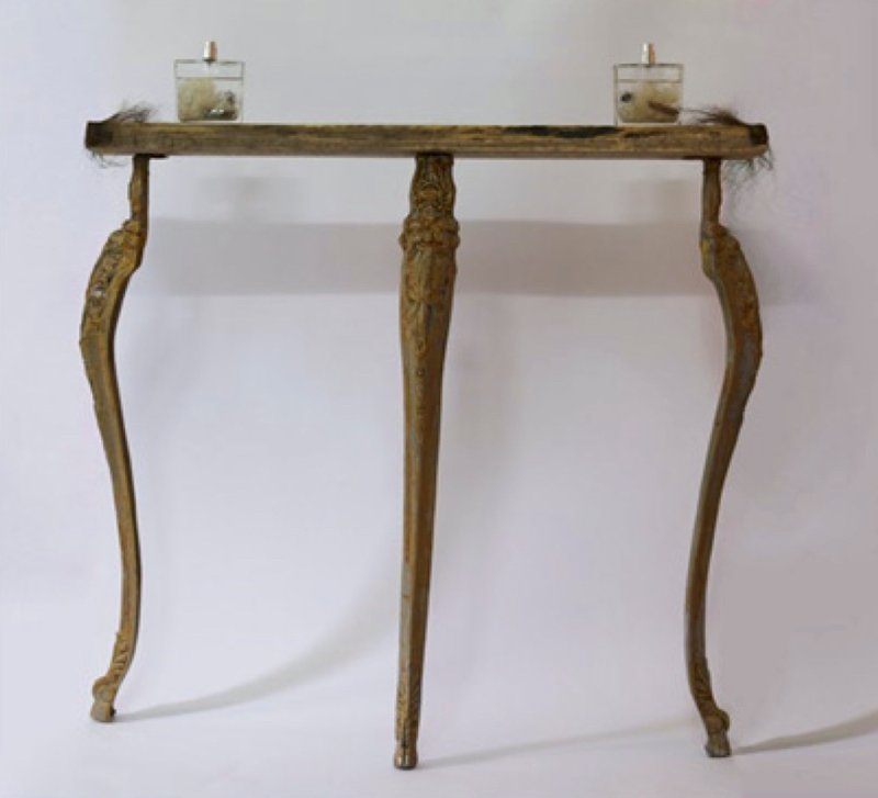 Jahanbakhsh Amirbeigi, Fragrant Table, After a Body Fatigue, 2020