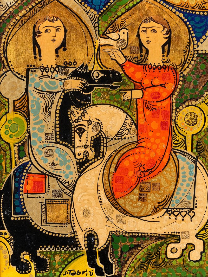 Sadegh Tabrizi, Untitled, 1980