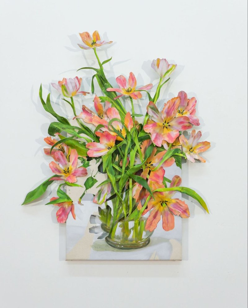 David Kennedy Cutler, April Flowers II, 2025