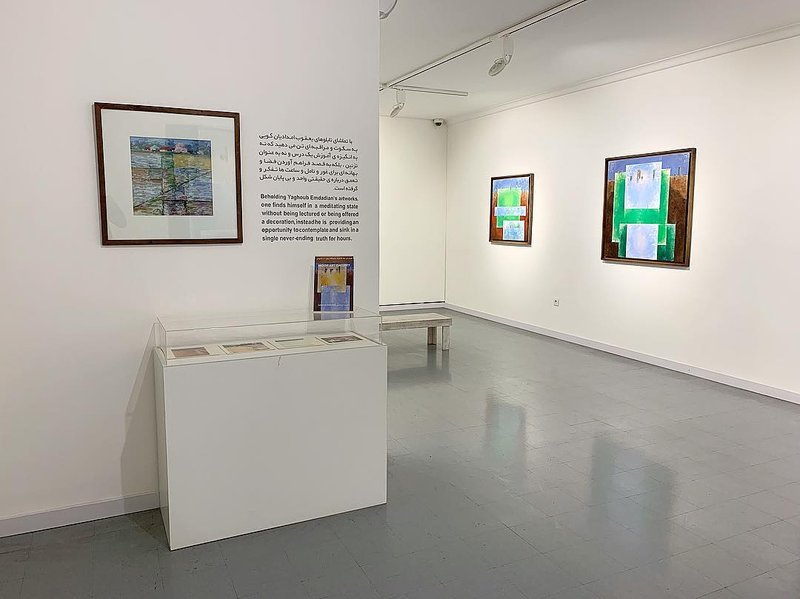 Painting Exhibition , installation view