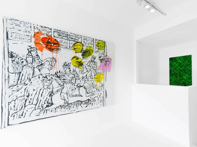 Assembly, installation view