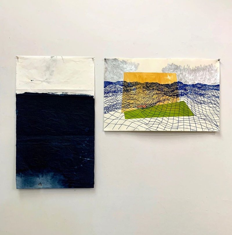 Nazanin Noroozi, The diptych, 2020