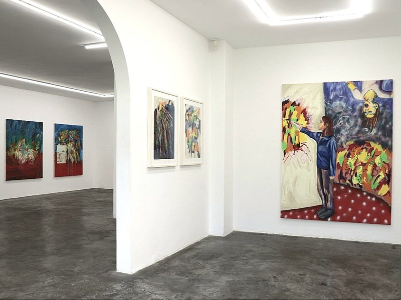 The Faces, installation view