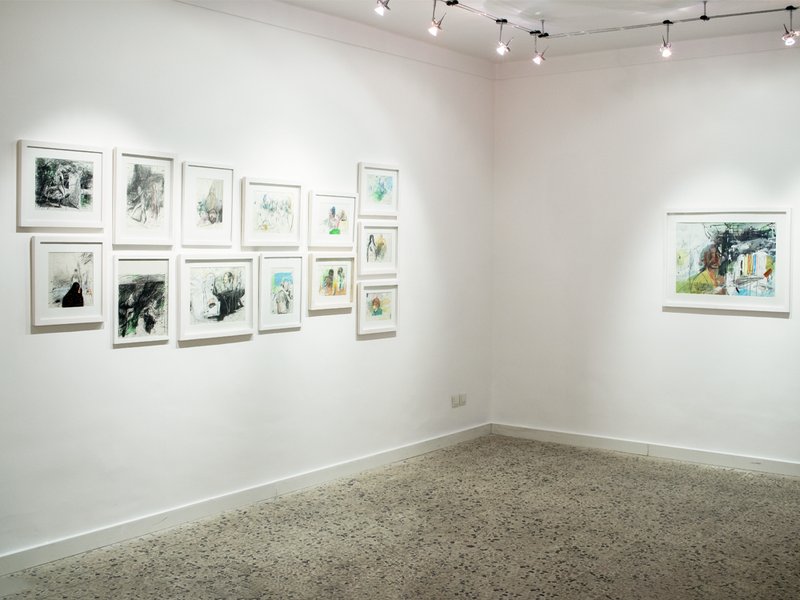 مرد و داستان نویس، نمای چیدمان