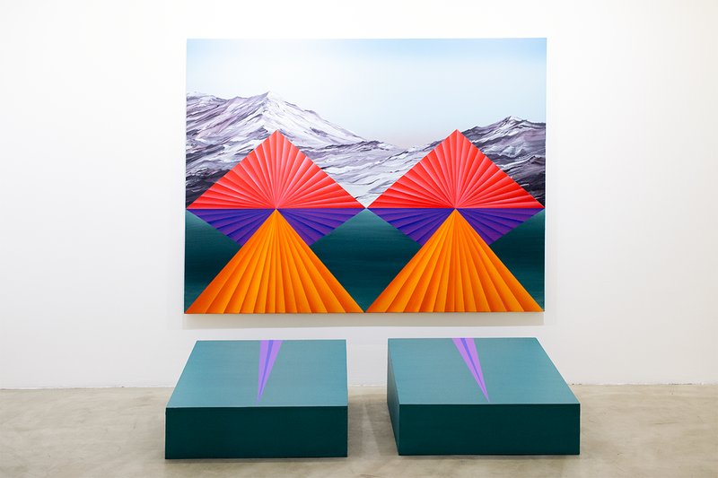 Here, We Can Stay For A While, installation view