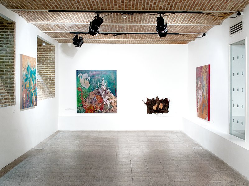 The Inverted tree, installation view