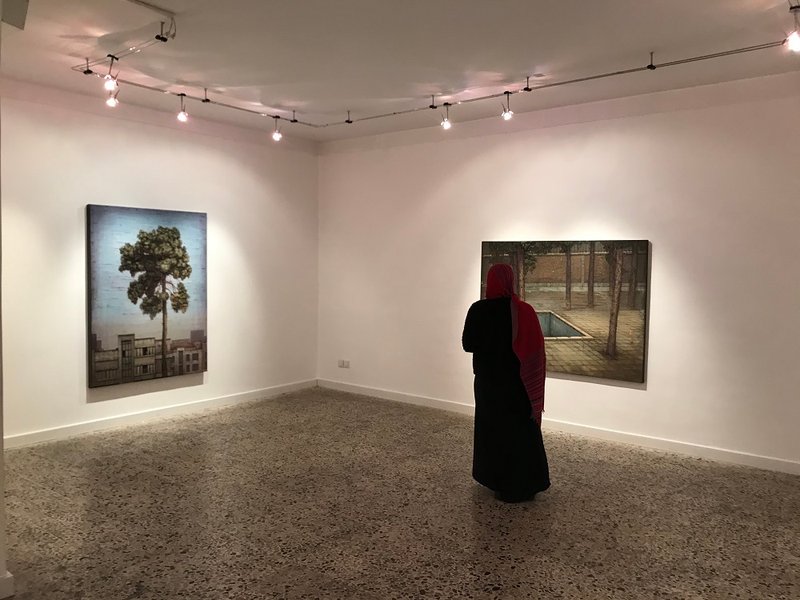 Houses and Trees, installation view