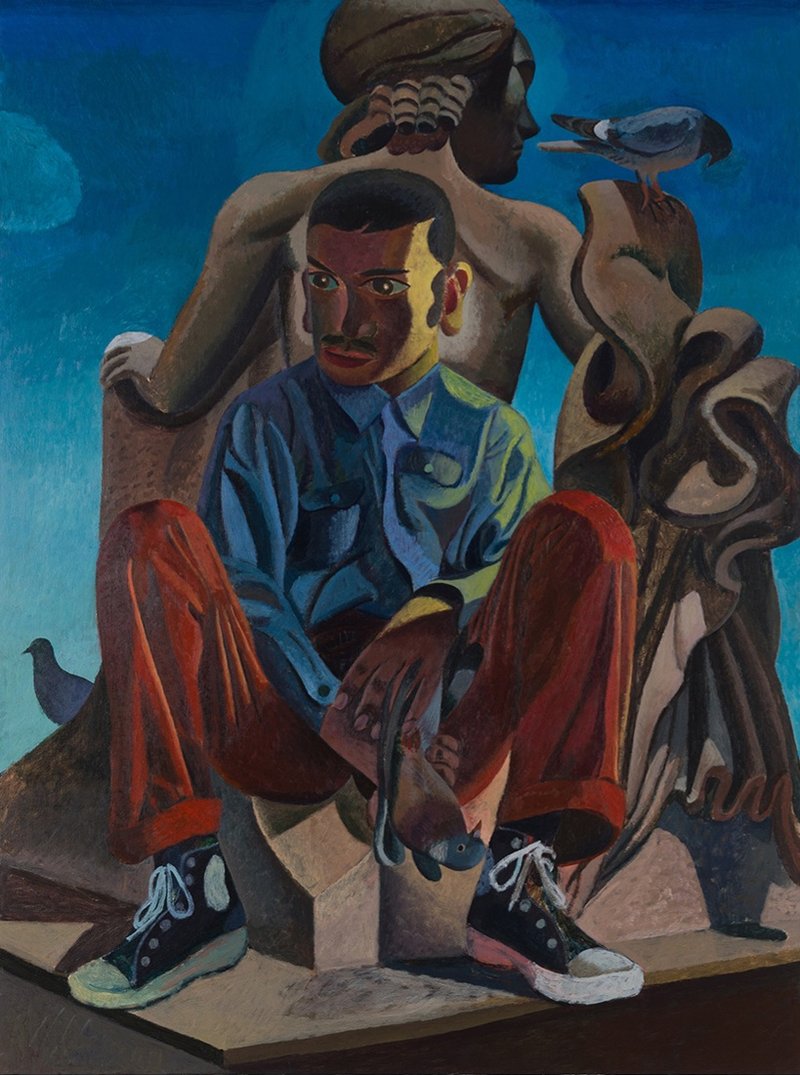 Morteza Khakshoor, Pigeon Boy, 2024