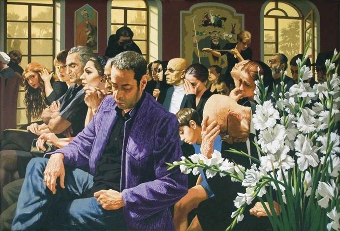 Mehrdad Mohebali, Funeral Ceremony, 2012