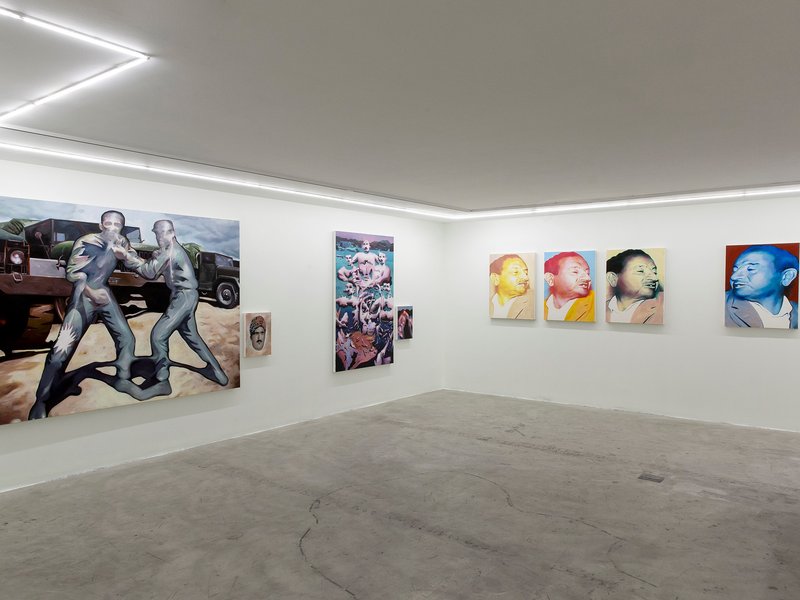 Teieb, installation view