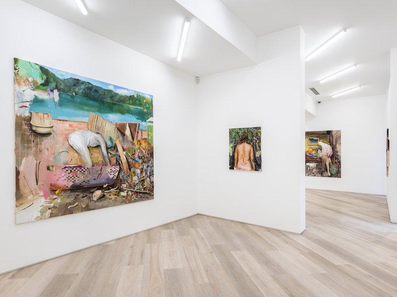 Let The Wound Lie Open, installation view
