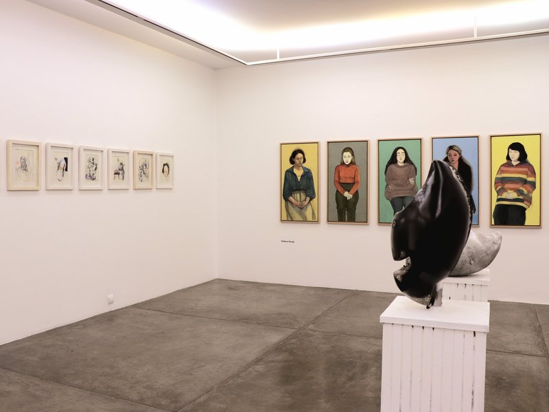 Portrait, installation view