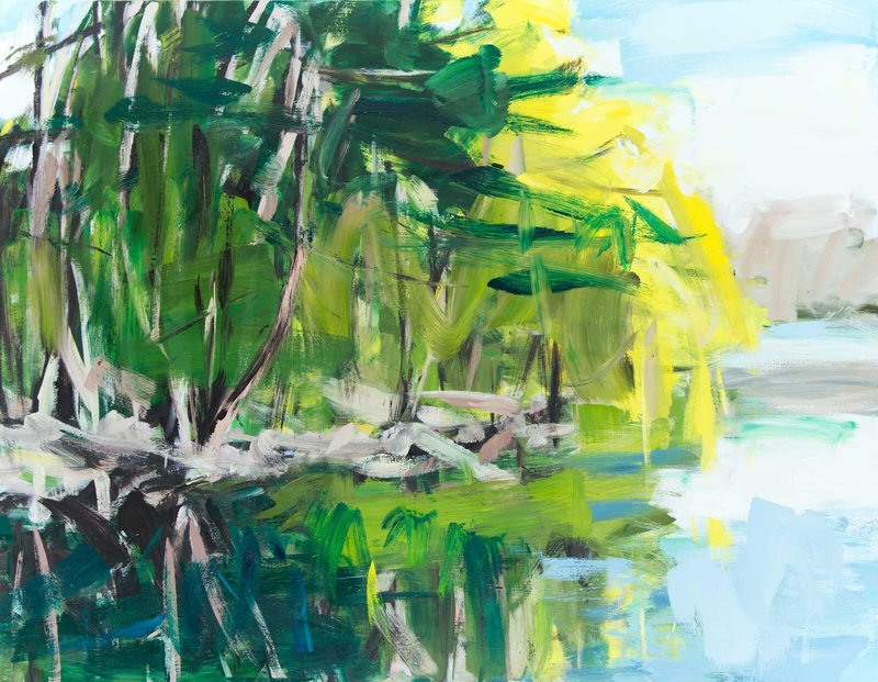 Alireza Varzandeh, Stadwald II, 2025