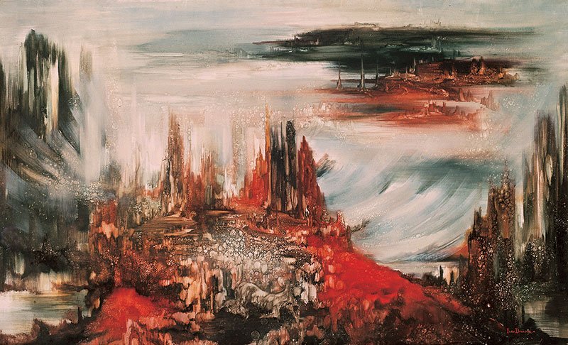 Iran Darroudi, The Kingdom of Being, 1970