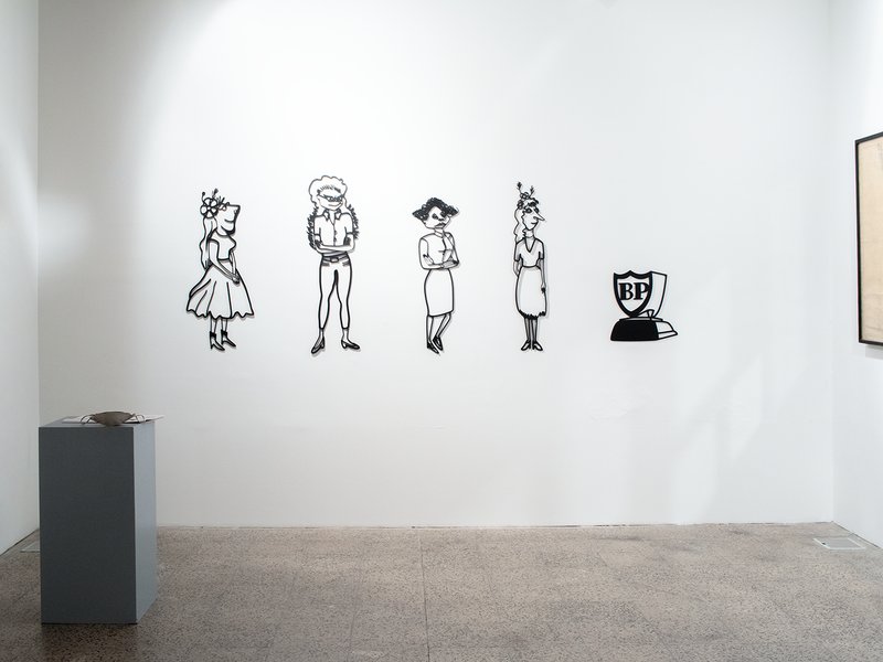Arbitrary Lines, installation view