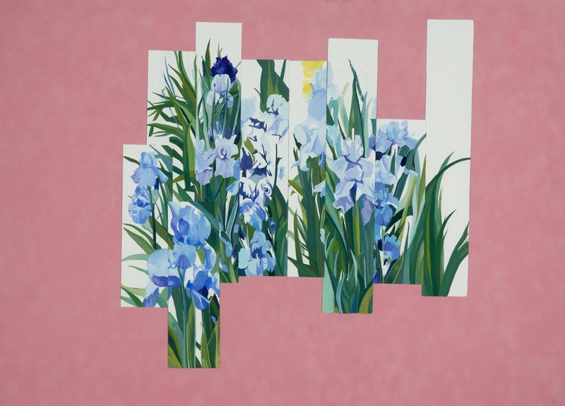 Mozhan Yaghoubi, Baby, Braid My Hair Like When You Caress the Leaves of Irises, 2023