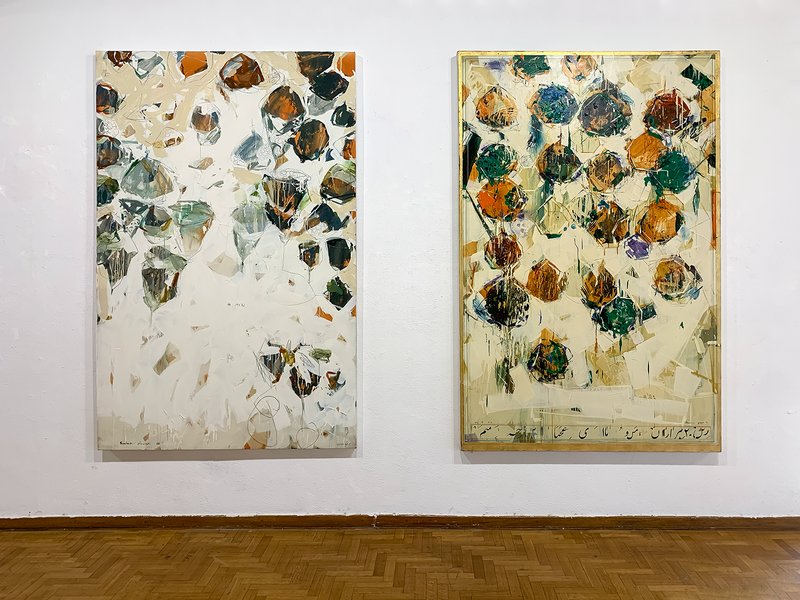 Shahriar Ahmadi's Artworks, installation view
