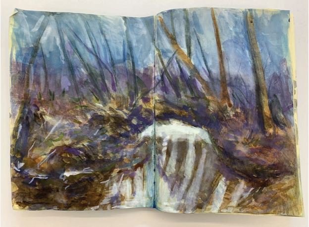Mohammad Ramshe, Farvardin Sketchbook, 2021