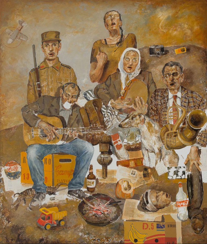 Davood Zandian, Bitter Songs of The Motherland 2, 2020