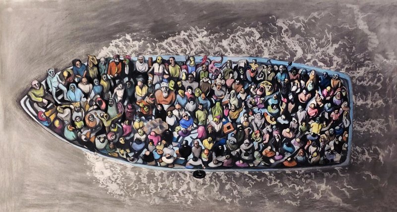 Pouya Afshar, Displaced 3, 2019