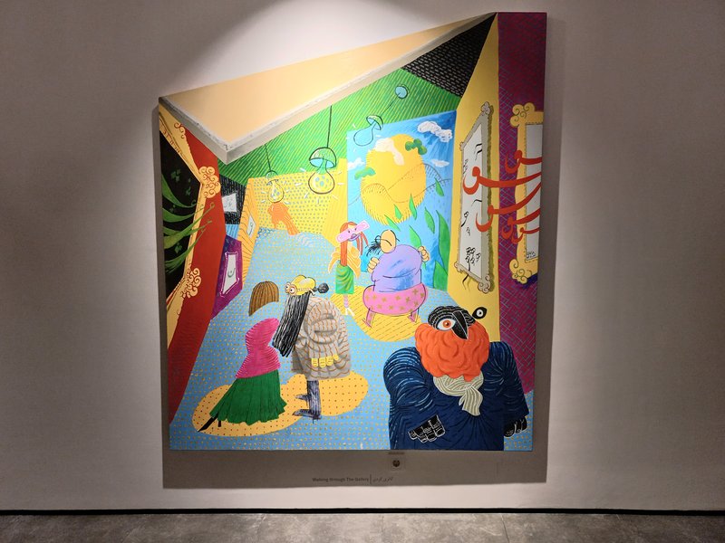 Crookedness, installation view