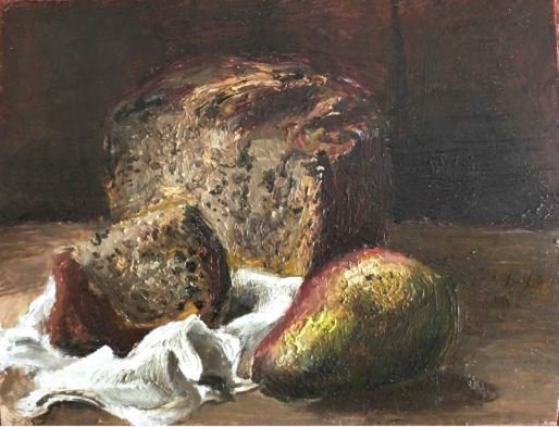 Negar Mortazavizadeh, Still Life with Pear, 2023