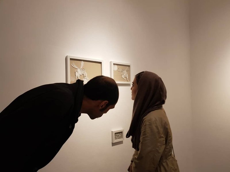 Exit, installation view
