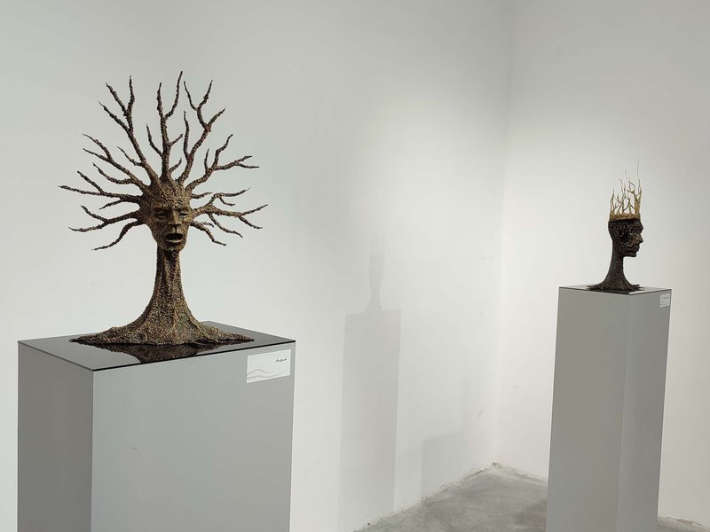 Migration, installation view