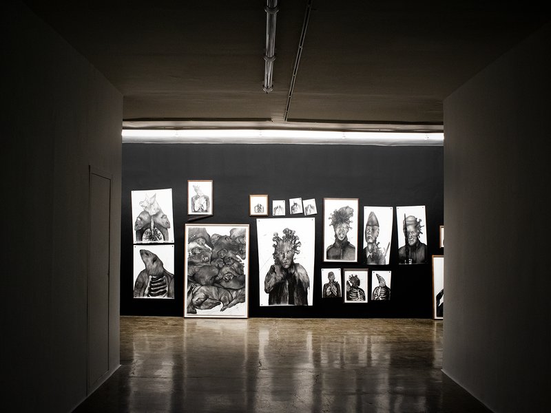 Cluster 5, installation view