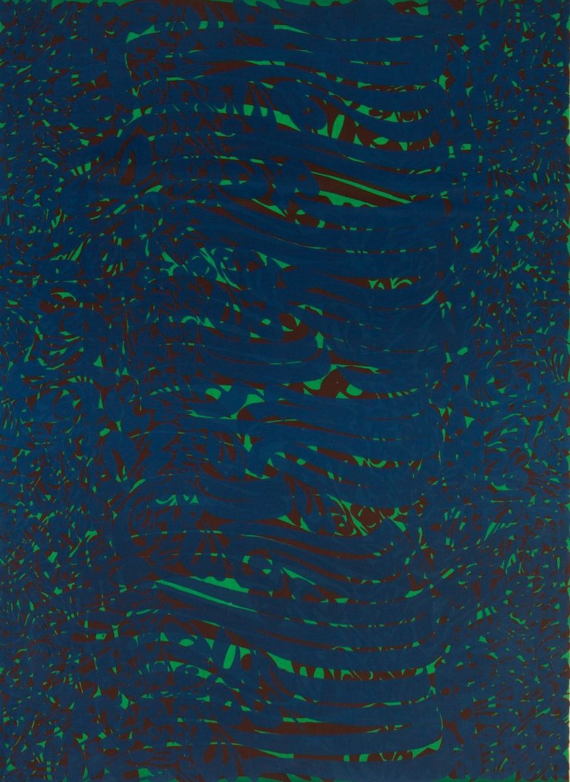 Charles Hossein Zenderoudi, Untitled, 0