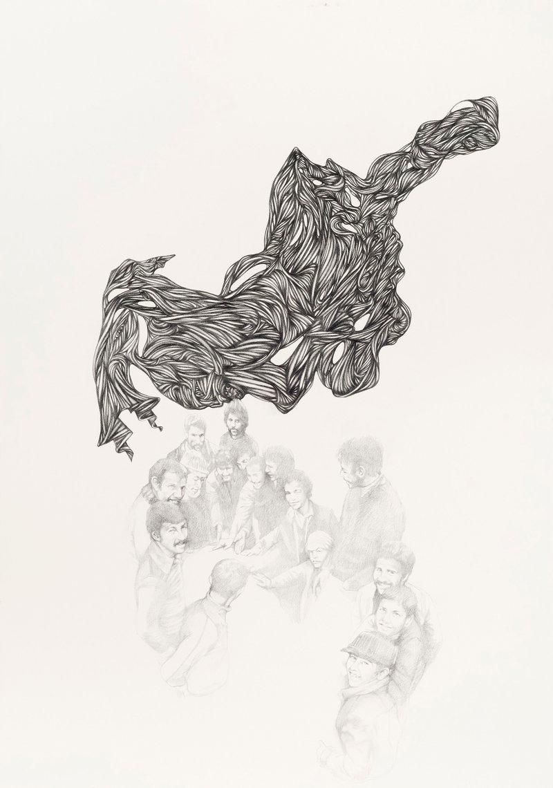 Mojgun Bakhtiari, Untitled, 2021