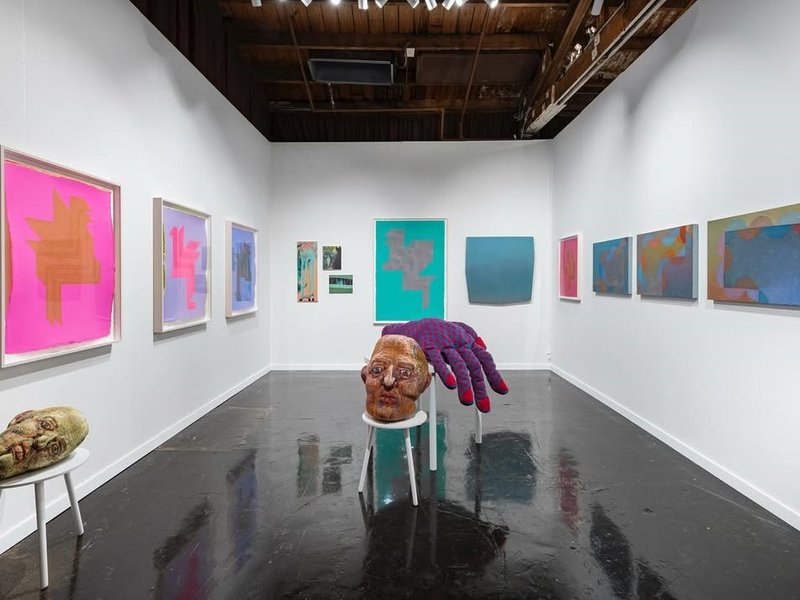 Installation view.