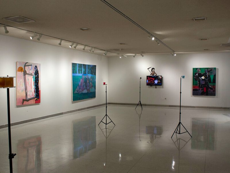 اجرای اضطراب، نمای چیدمان