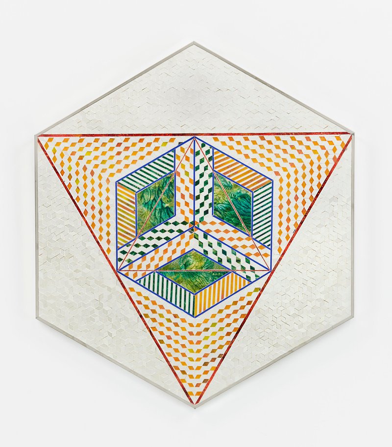 Monir Shahroudy Farmanfarmaian, Triangle, 2006