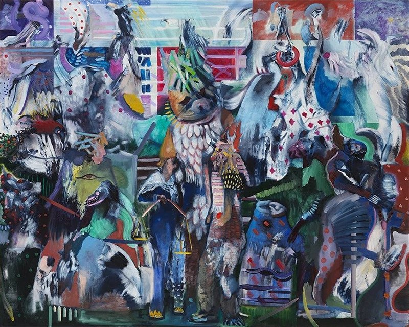 Ali Banisadr, Weighting of the Heart, 2023
