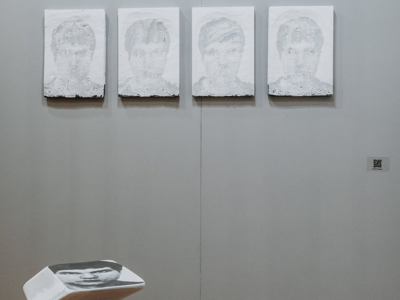 Installation view.