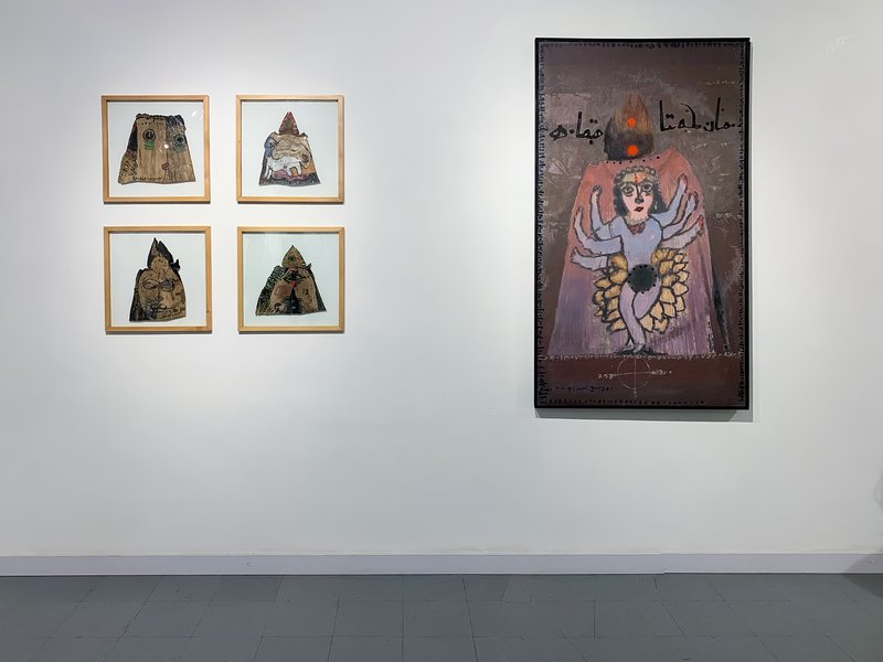 After India, installation view