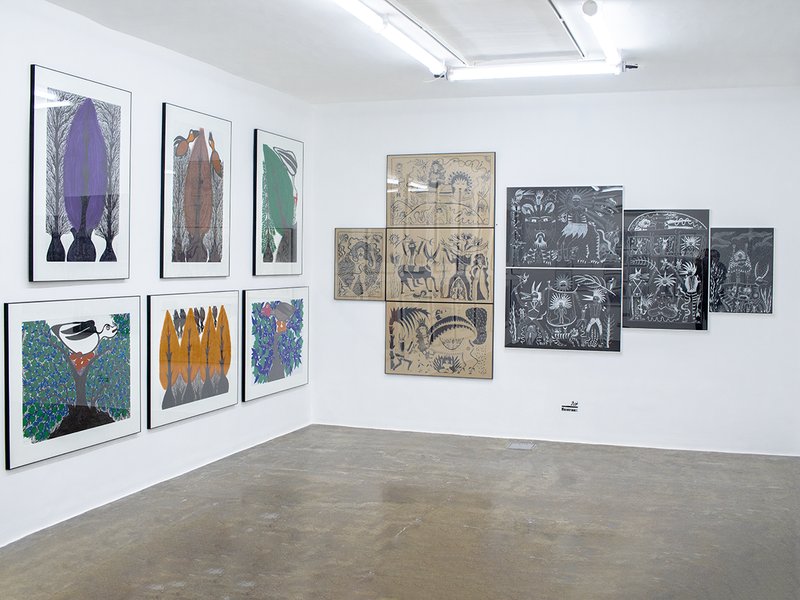 The 7th Annual Outsider Art Exhibition, installation view