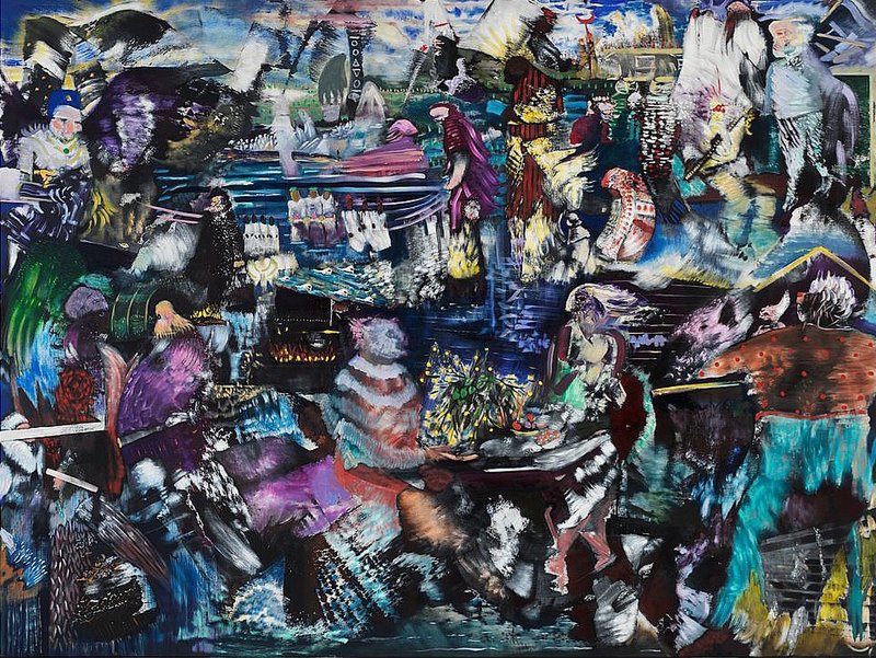 Ali Banisadr, Still-Life, 2024