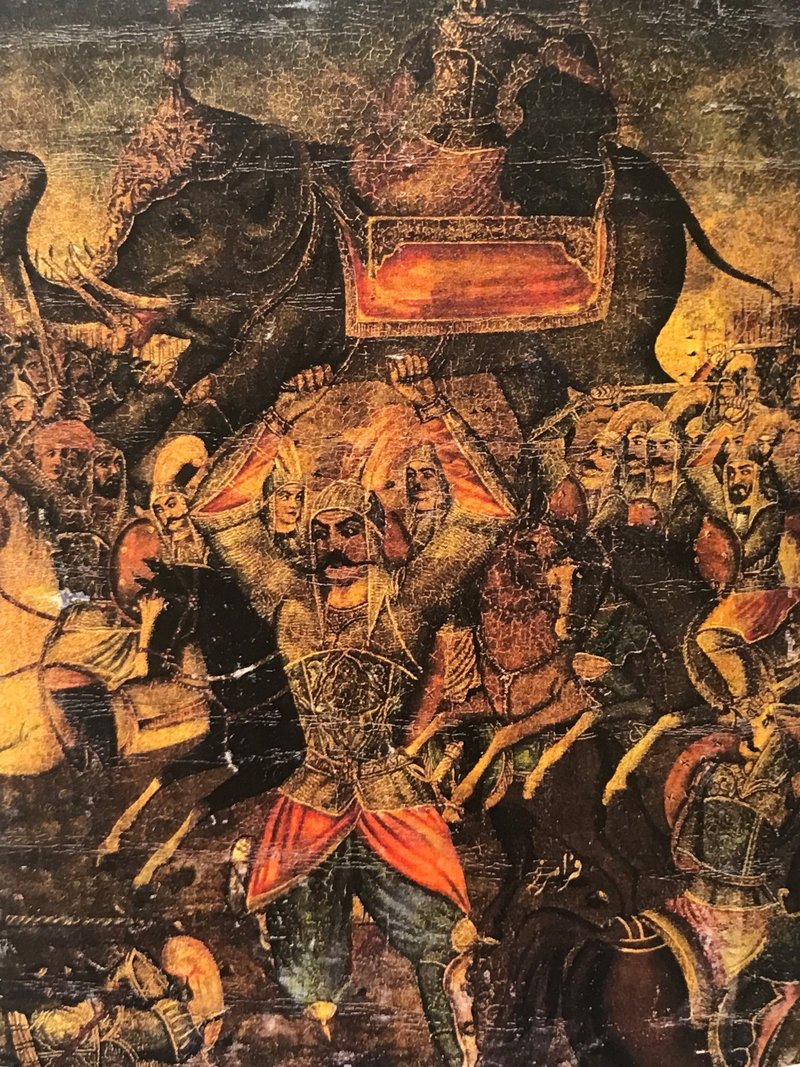 محمد معتبر، جنگِ رستم