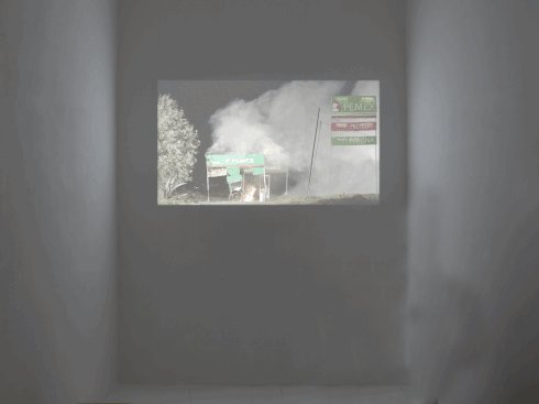 The Shape of Oil, installation view